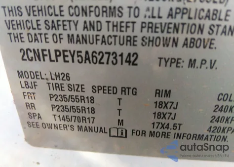 2010 Chevrolet Equinox Lt from USA, damaged, VIN 2CNFLPEY5A6273142